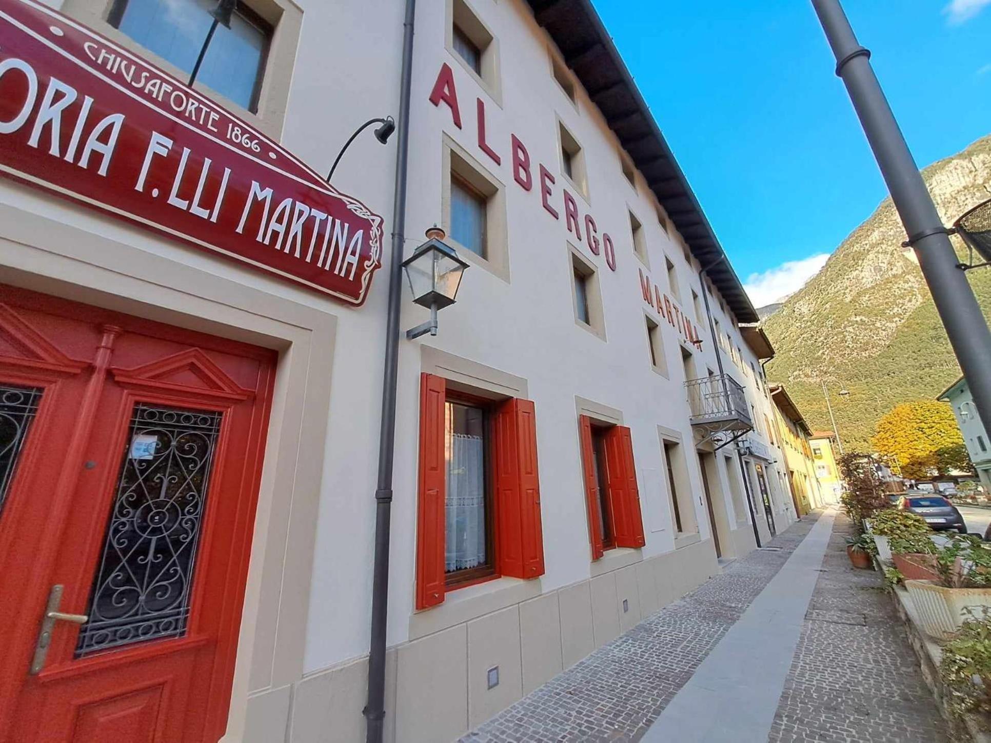 Albergo Martina Chiusaforte Esterno foto